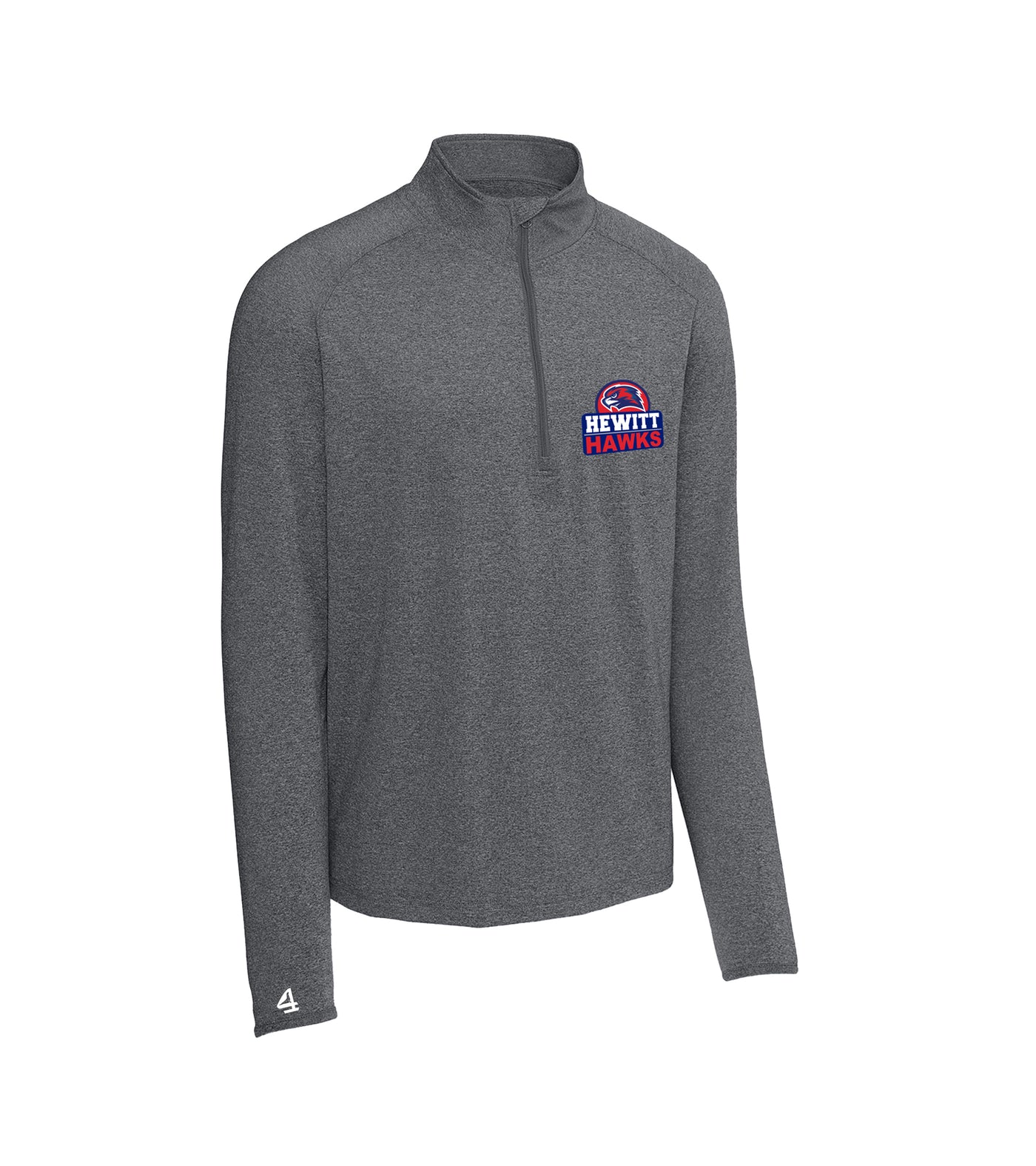 Hewitt Elementary Hawks  Embroidered 1/4 Zip Adult