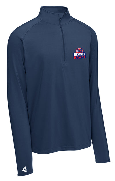 Hewitt Elementary Hawks  Embroidered 1/4 Zip Adult