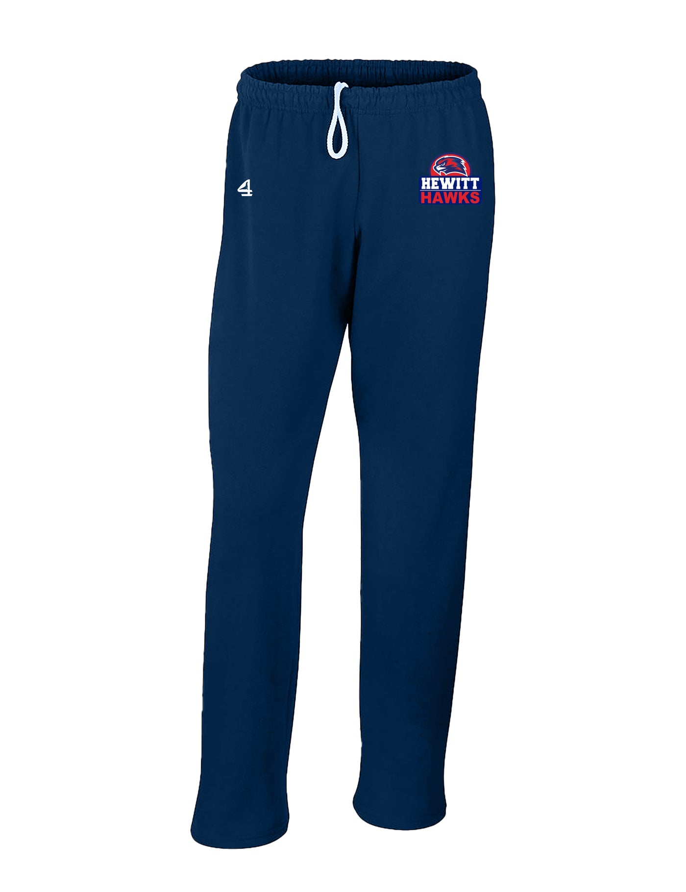 Hewitt Elementary Hawks Open-Bottom Sweatpants