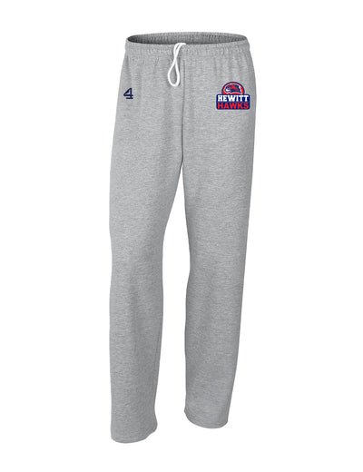 Hewitt Elementary Hawks Open-Bottom Sweatpants