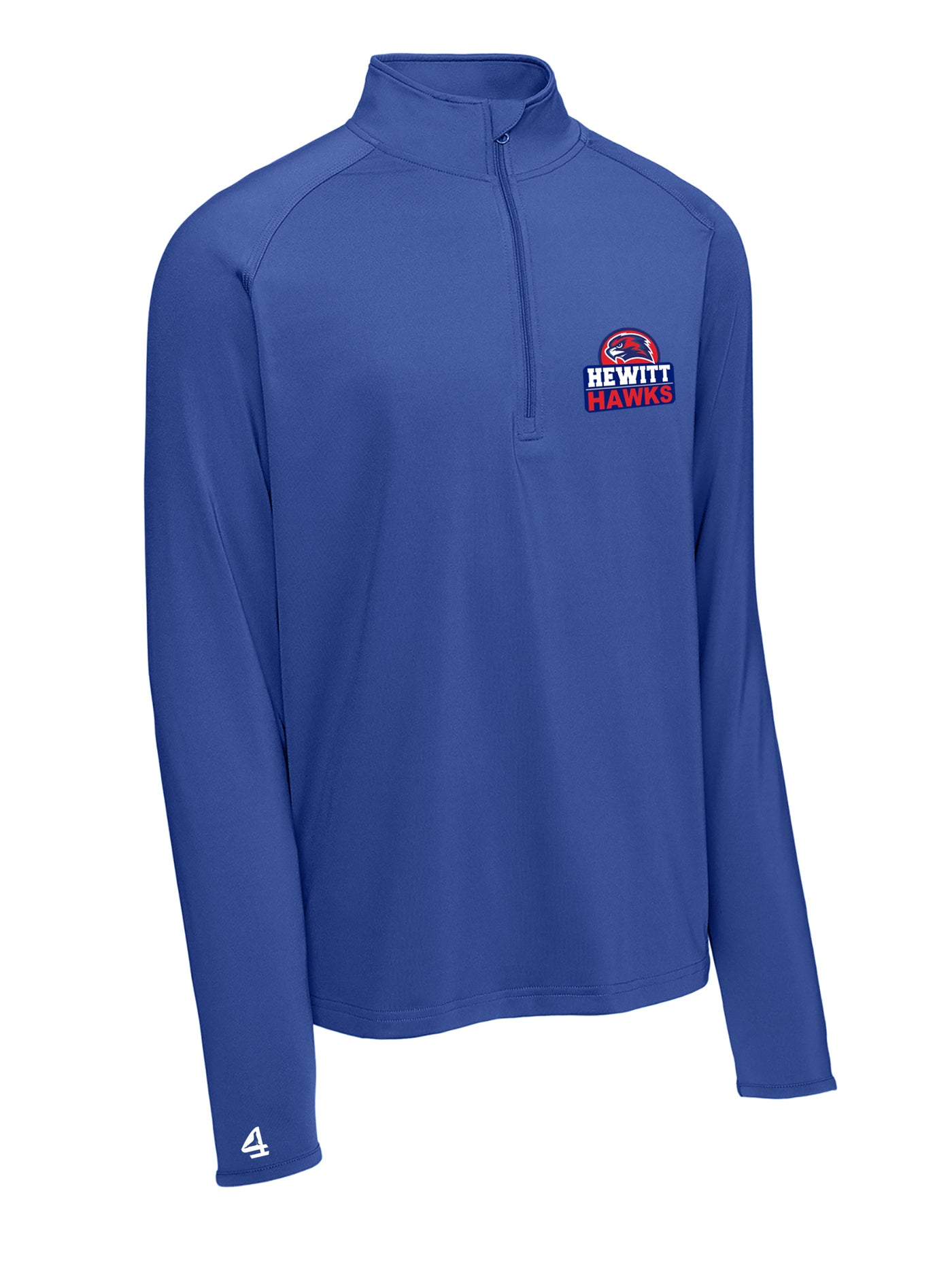 Hewitt Elementary Hawks  Embroidered 1/4 Zip Adult