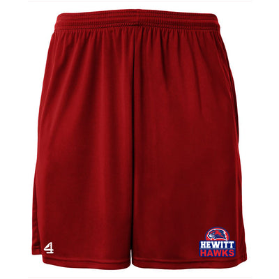 Hewitt Elementary Hawks Mesh Cooling Shorts w/Pockets