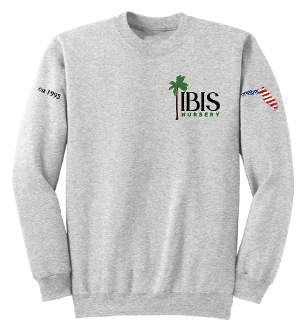IBIS NURSERY EMBROIDERED CREWNECK