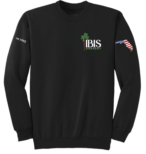 IBIS NURSERY EMBROIDERED CREWNECK