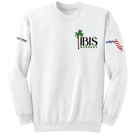 IBIS NURSERY EMBROIDERED CREWNECK