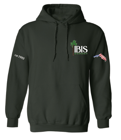 IBIS NURSERY EMBROIDERED HOODIE