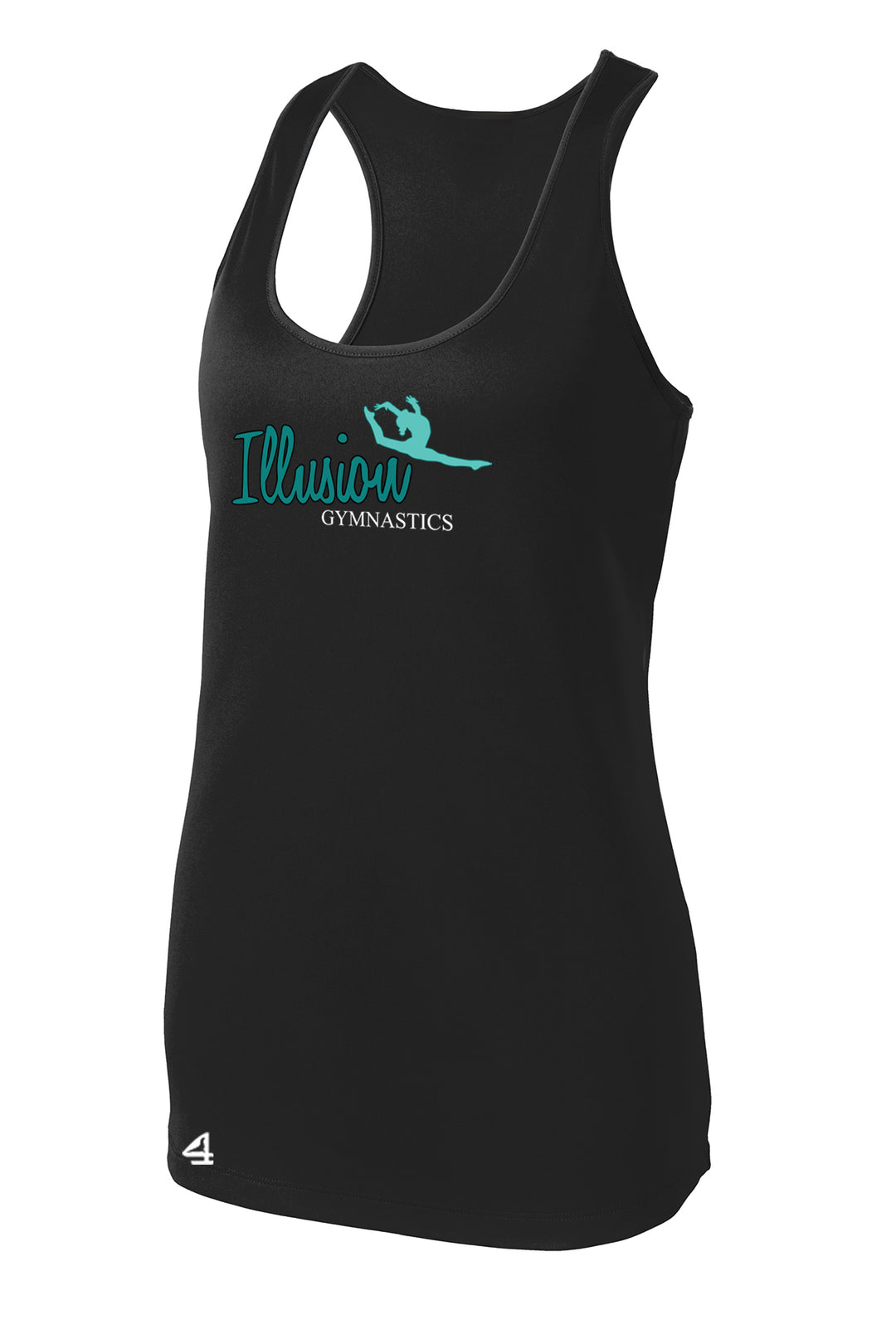 ILLUSION Gymnastics Women's Racerback Tank