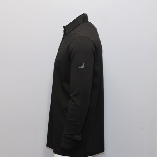 Youth Button Cuff Long Sleeve Polo