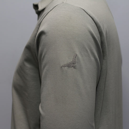 Youth Button Cuff Long Sleeve Polo