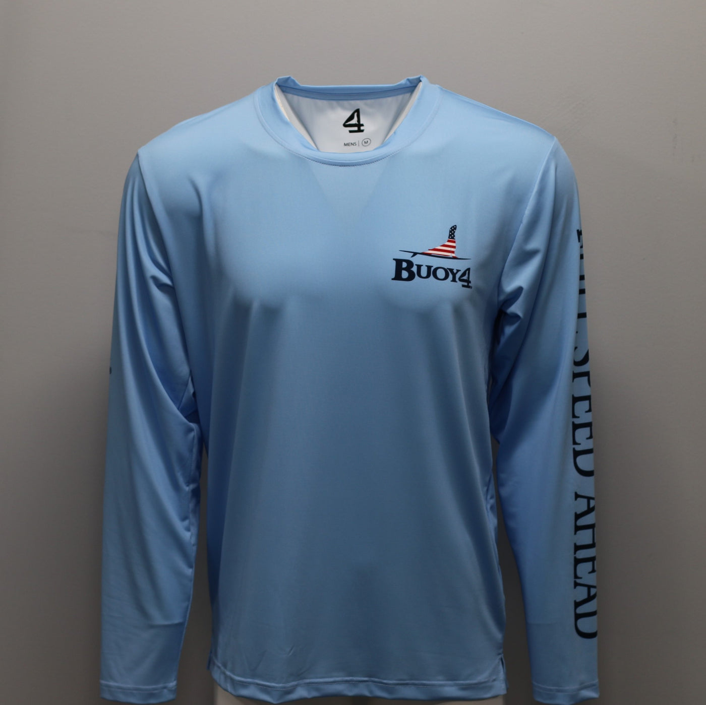 reLAX By The Sea - USA - Light Blue - Performance Long Sleeve