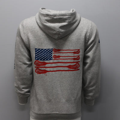 reLAX By The Sea - USA - Gray Full Zip