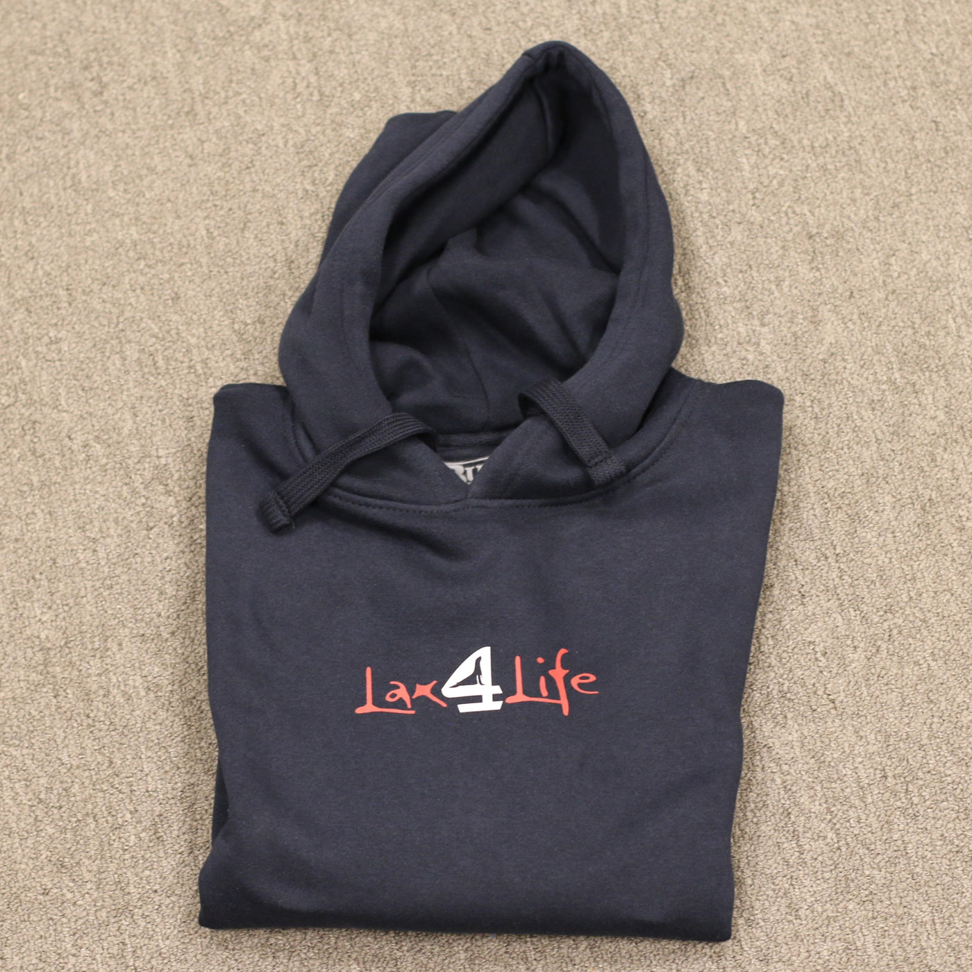 Lax 4 Life - The WANDerer - Adult Navy Hoodie