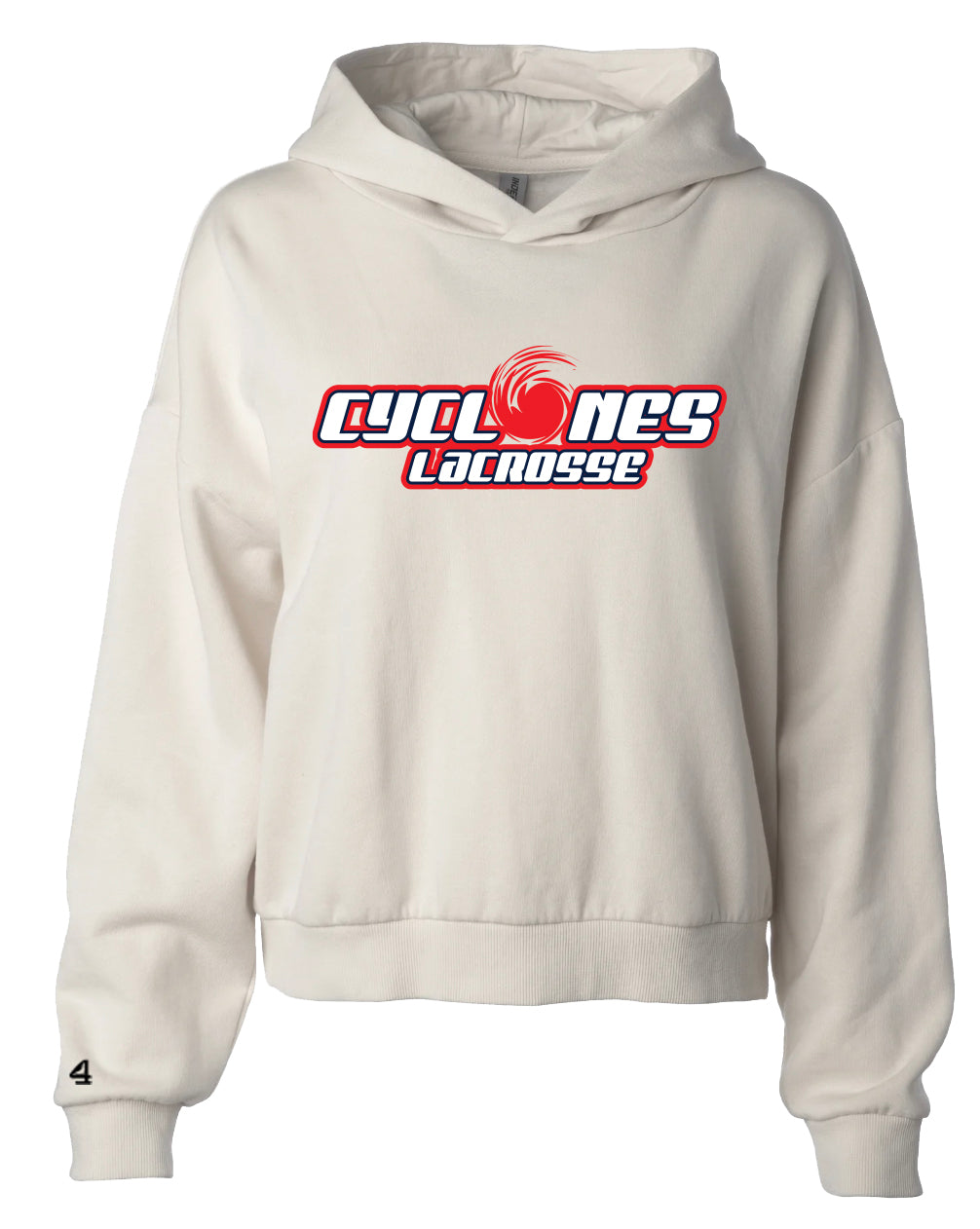 South Side Cyclones Lacrosse Womens Hoodie