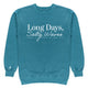 Buoy4 Long days Salty Waves Vintage Crewneck
