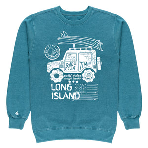 Buoy4 Long Island Surf Vintage Crewneck
