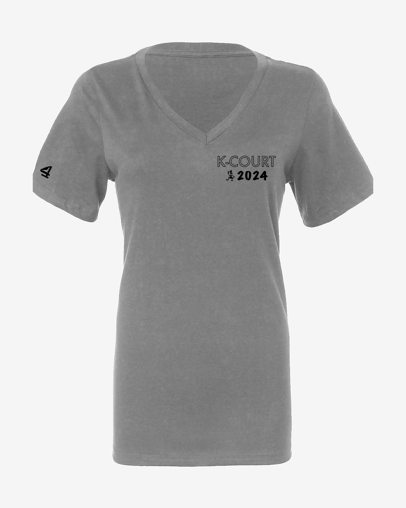 K-Court Women's V-neck T-shirt