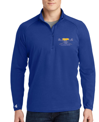 KM Lacrosse  Embroidered 1/4 Zip
