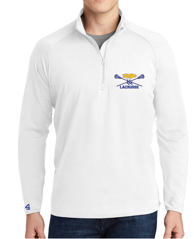 KM Lacrosse  Embroidered 1/4 Zip