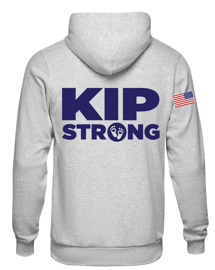 Kip Strong Foot Prints Hoodie