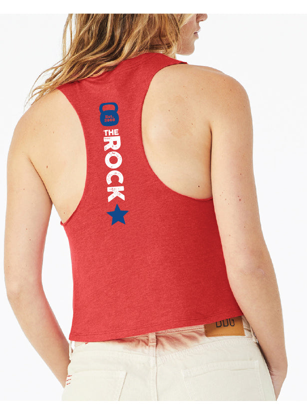 Back Heather Red