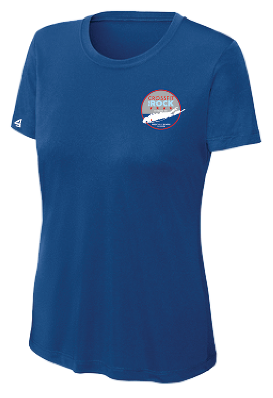 Crossfit the Rock Women's SS Performance T-shirts