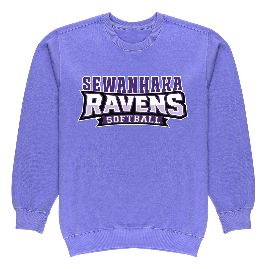 Sewanhaka Softball Vintage Crewneck