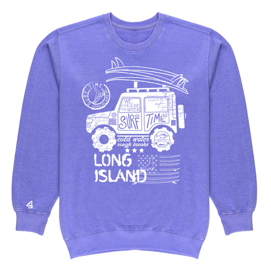 Buoy 4 Long Island Surf Vintage Crewneck