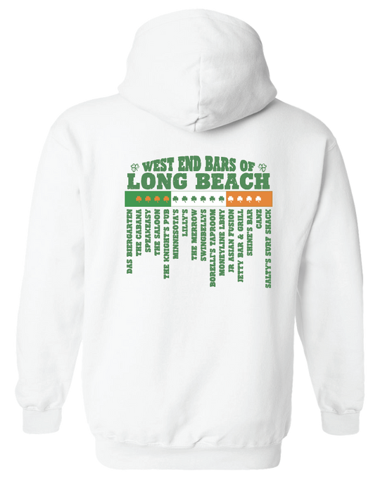 LONG BEACH IRISH DAY West End Bars of Long Beach Graphic Hoodie