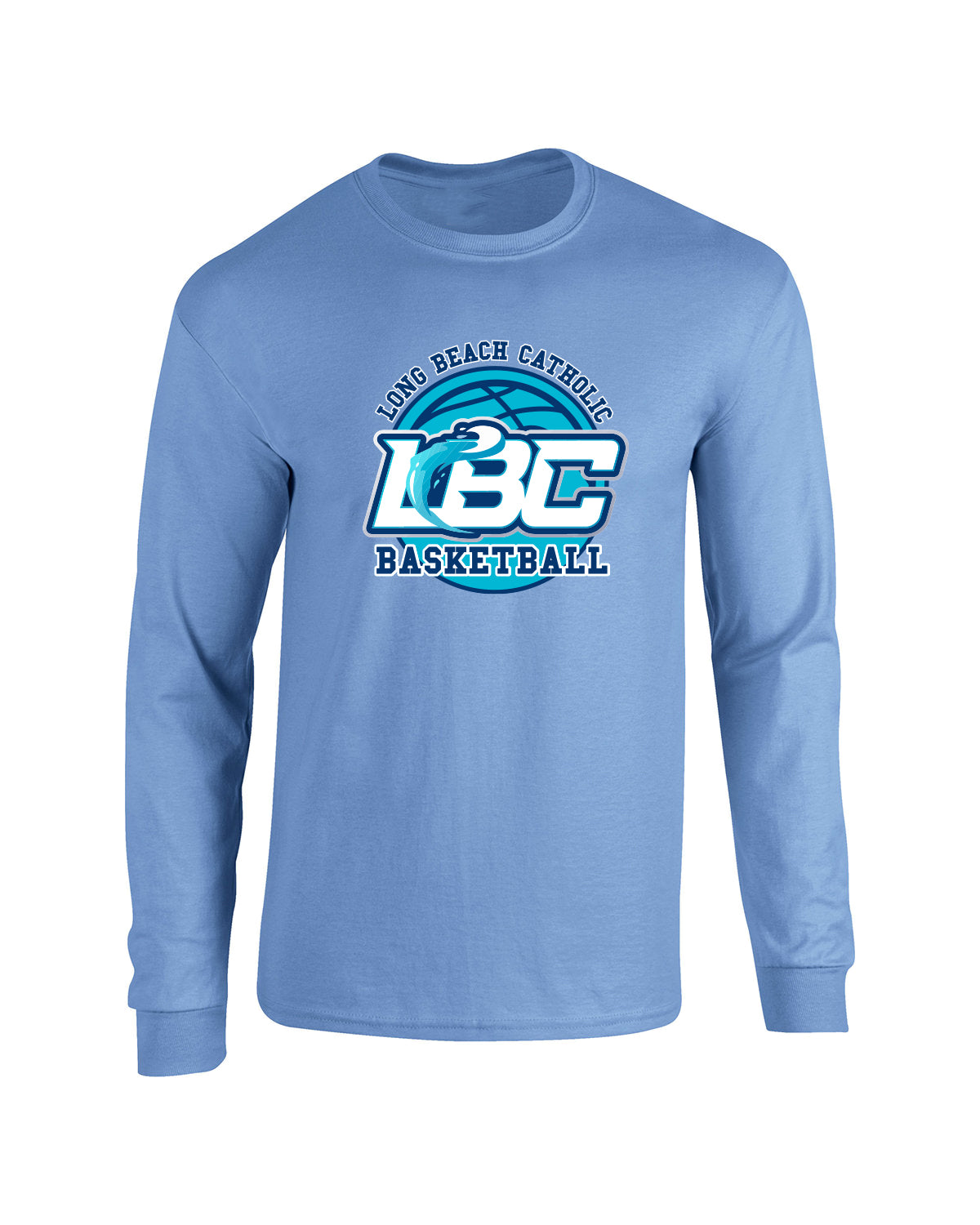 Long Beach Catholic Basketball Long Sleeve T-shirt