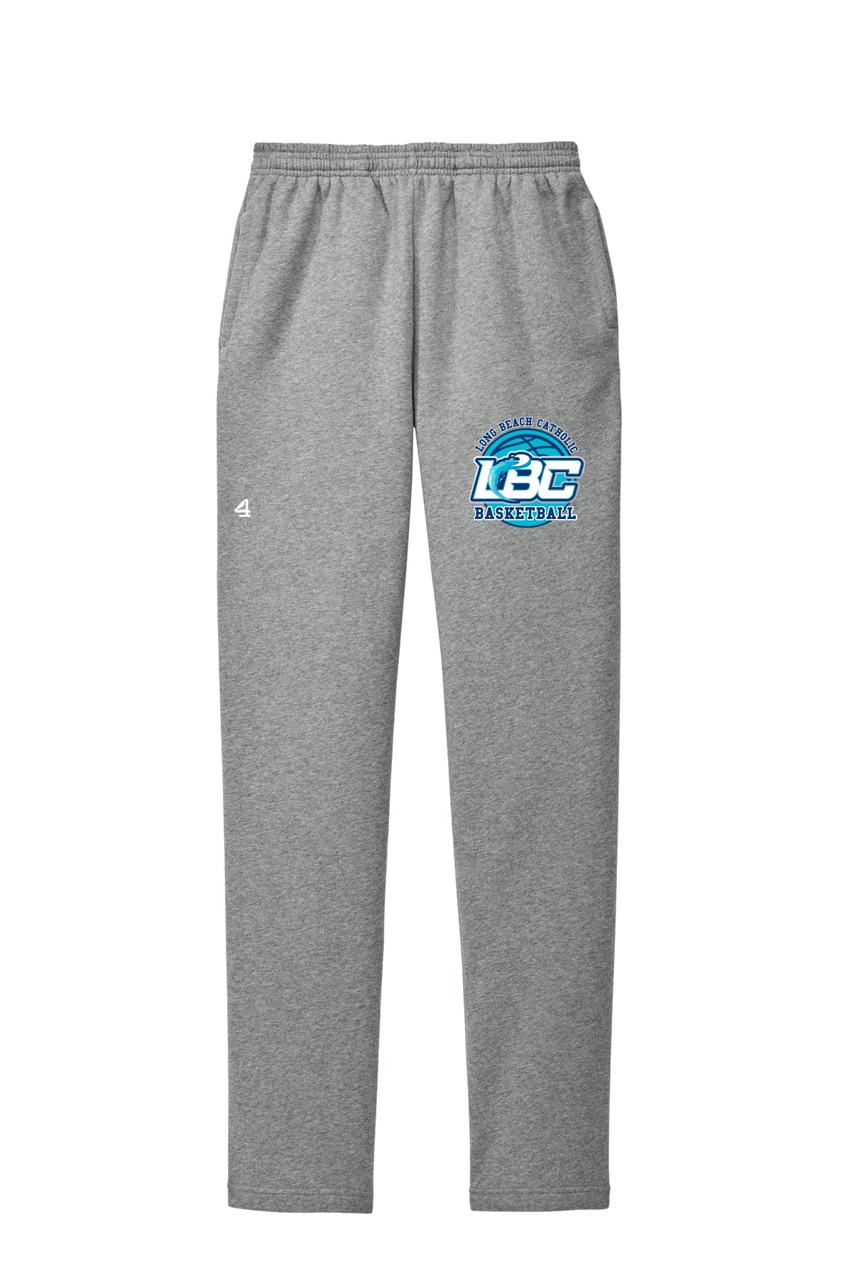 Long Beach Catholic Basketball Open bottom sweatpants