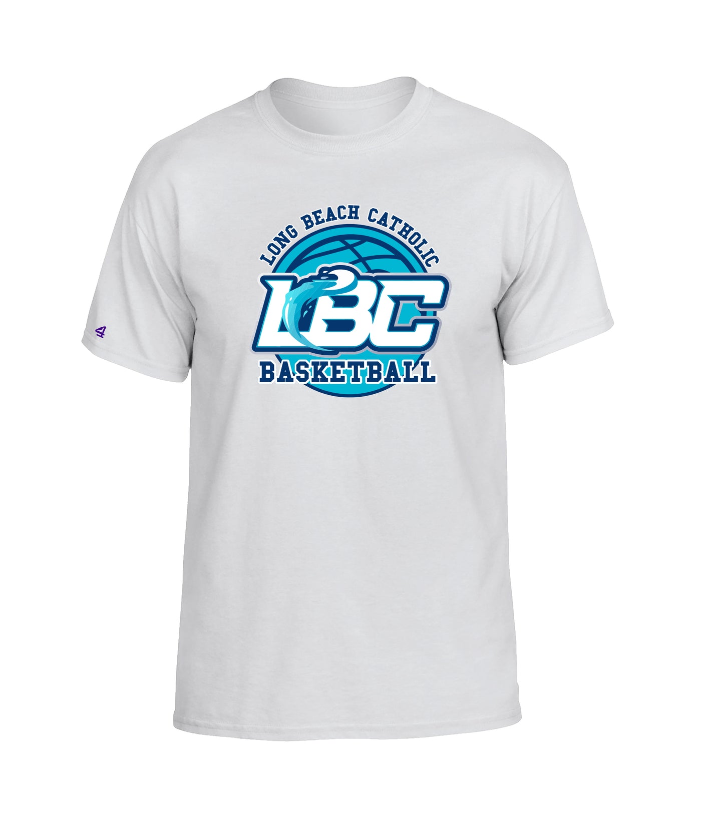 Long Beach Catholic Basketball Short Sleeve T-shirt