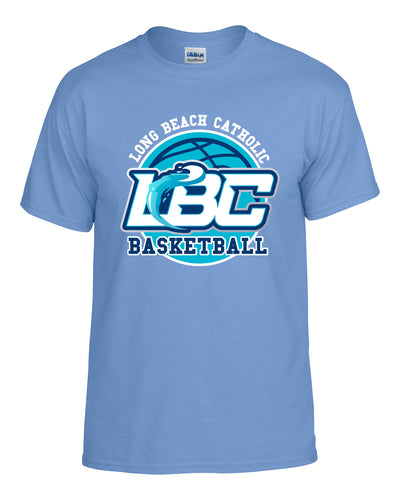 Long Beach Catholic Basketball Short Sleeve T-shirt