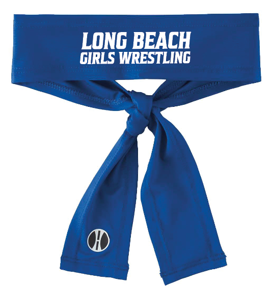 LONG BEACH GIRLS WRESTLING TEAM Headbands