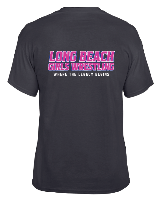 LONG BEACH GIRLS WRESTLING TEAM Short Sleeve Shirt
