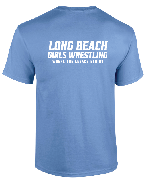 LONG BEACH GIRLS WRESTLING TEAM Short Sleeve Shirt