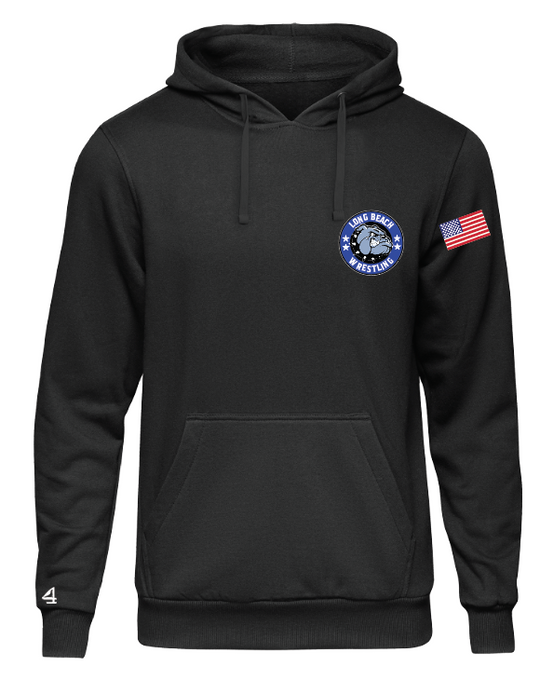 LONG BEACH USA WRESTLING CLUB Adult Hoodie