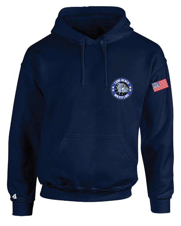 LONG BEACH USA WRESTLING CLUB Adult Hoodie