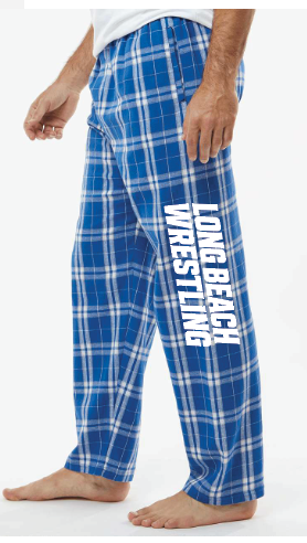 LONG BEACH USA WRESTLING CLUB Flannel PJ Pants