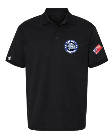 LONG BEACH USA WRESTLING CLUB Embroidered & Printed Polo