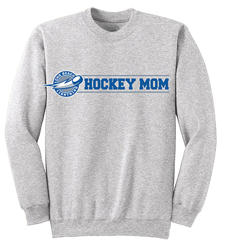 Long Beach Lightning Hockey Mom Crewneck