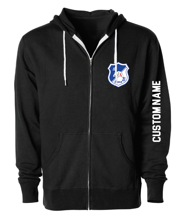 LB Soccer Lightweight Full zip hoodie