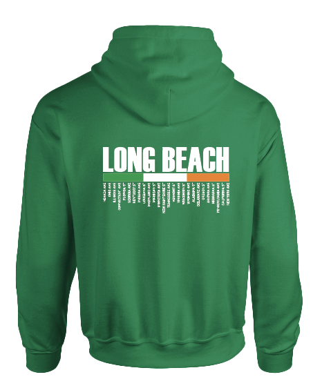 LONG BEACH IRISH DAY Long Beach Graphic Hoodie