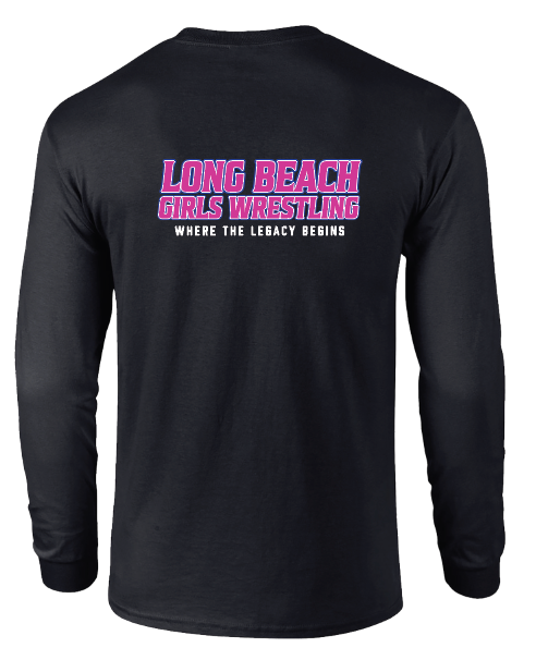 LONG BEACH GIRLS WRESTLING TEAM Long Sleeve Shirt