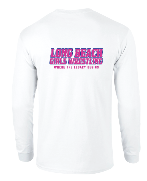 LONG BEACH GIRLS WRESTLING TEAM Long Sleeve Shirt