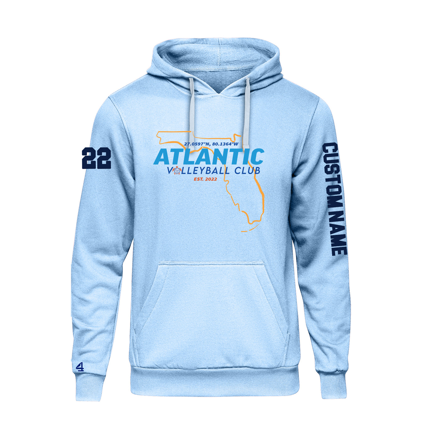 Atlantic Volleyball Club Hoodie