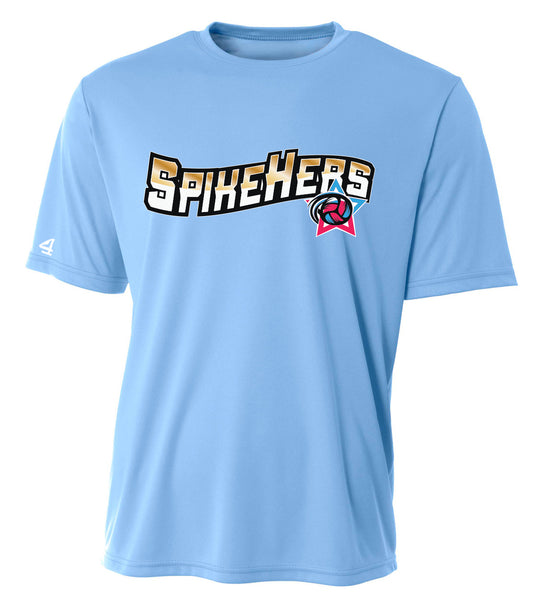 Spikehers Volleyball Performance Short Sleeve Shirt