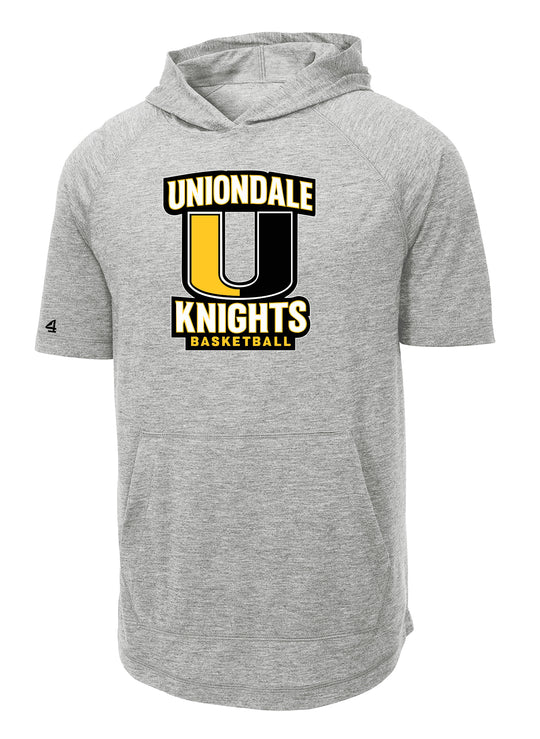 Uniondale Basketball short sleeve tri-blend Hoodie