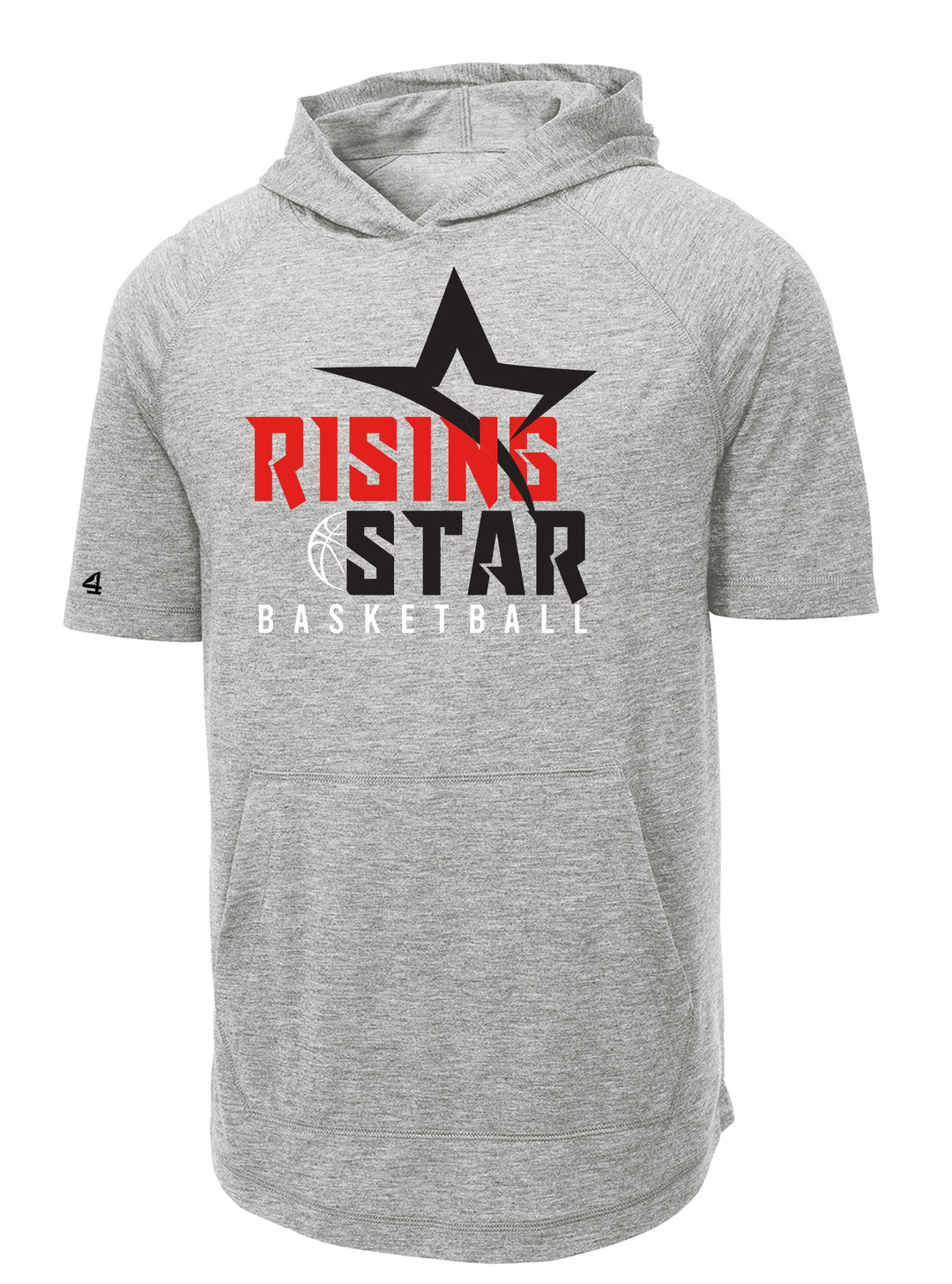 Rising Star Short Sleeve Tri-blend Hoodie