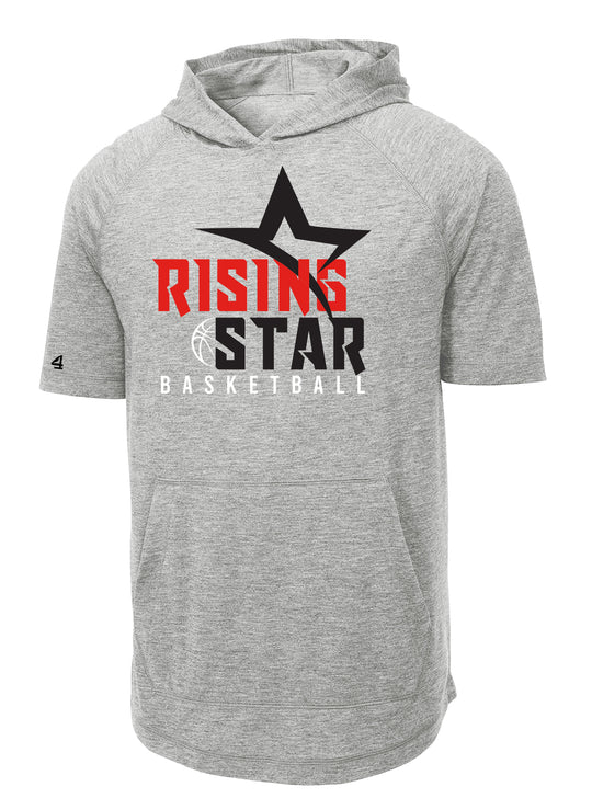 Rising Star Short Sleeve Tri-blend Hoodie