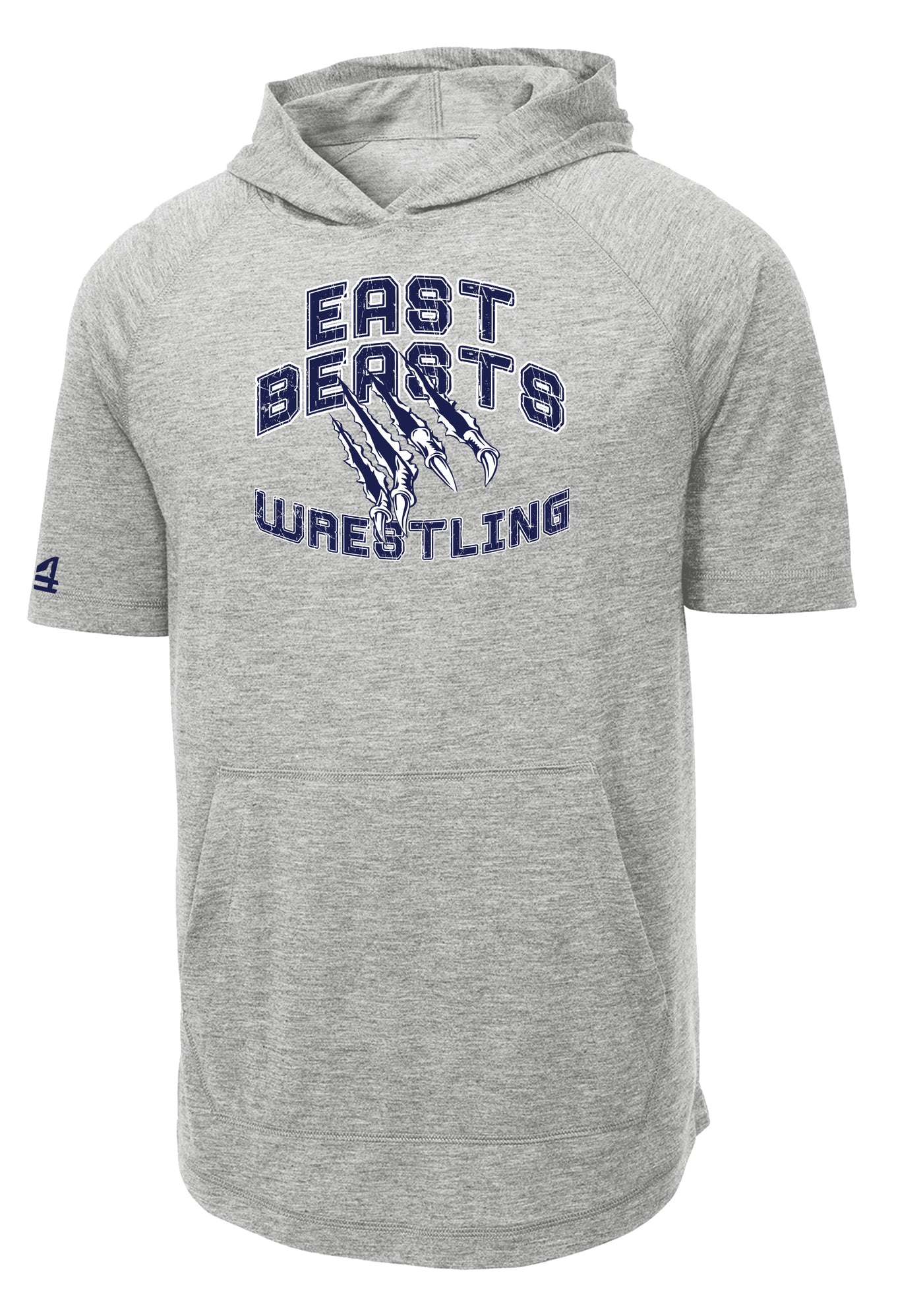 East Beasts Wrestling SS Tri-blend hoodie